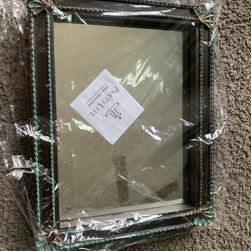 Party lite regal candle tray